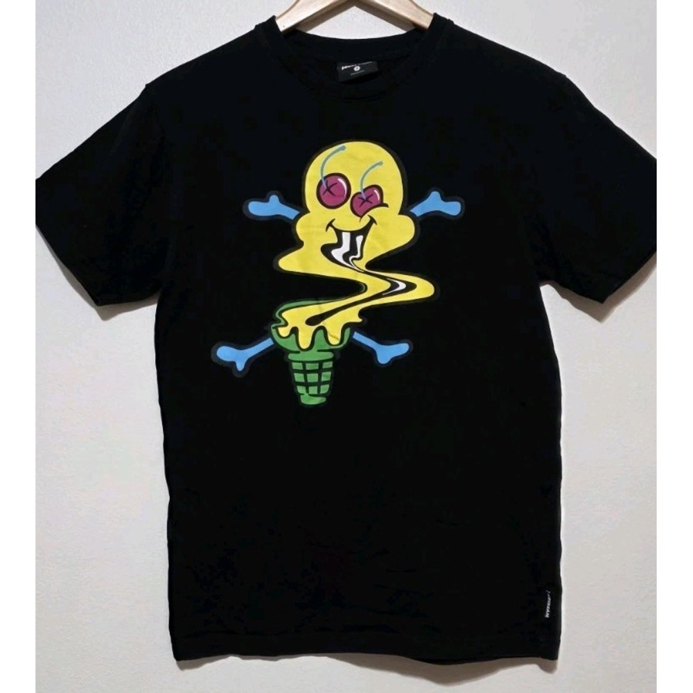 Ice Cream Cone Bones T-Shirt OG Men Sz S Black Billionaire Boys Club BBC‎ Street